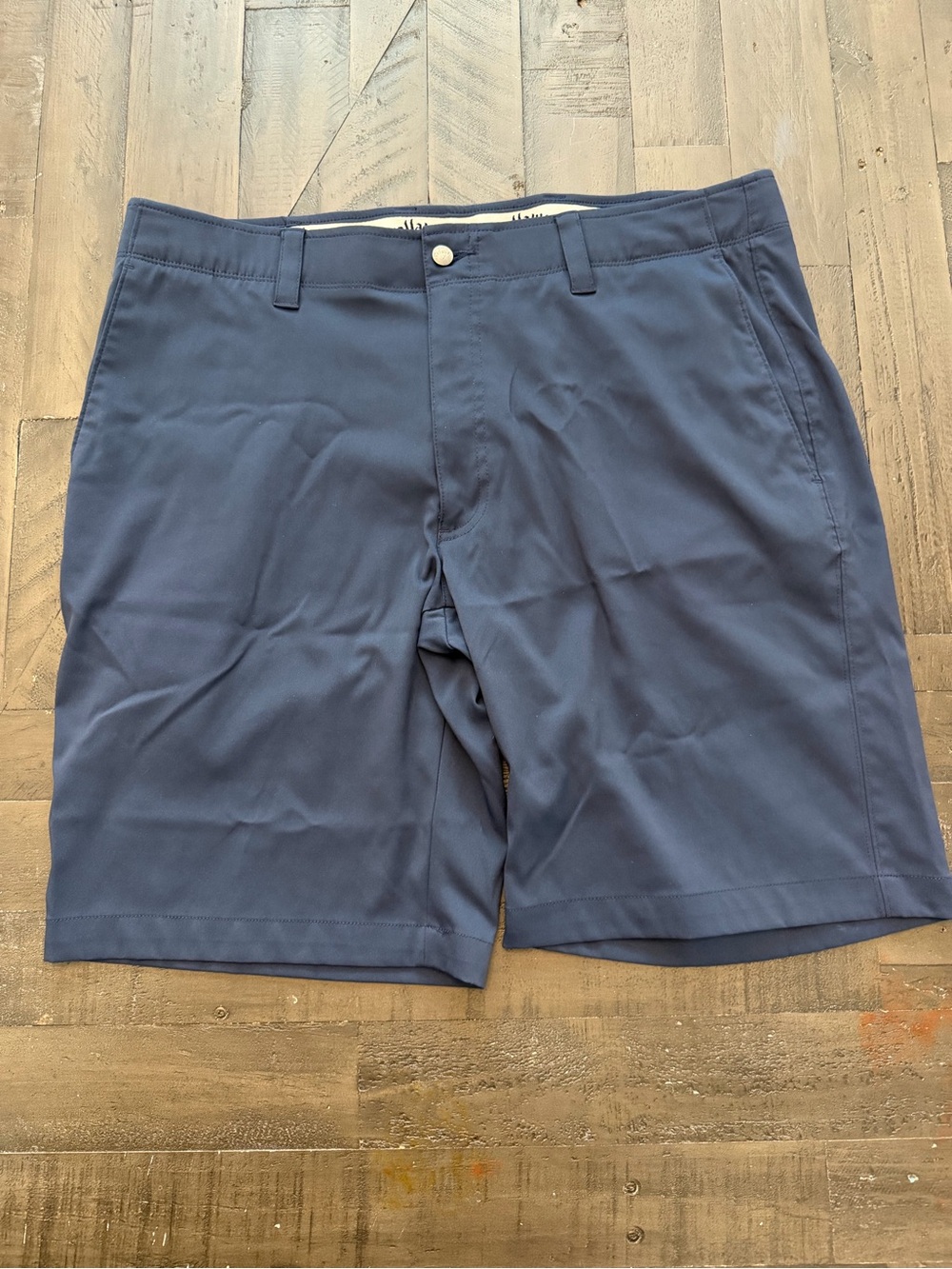 Callaway Navy Flat Front Men's Golf Shorts